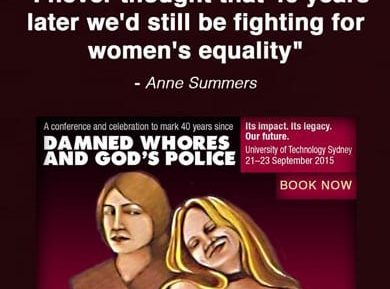 Anne Summers 40 years