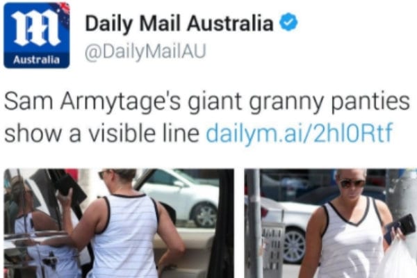Sam Armytage's giant granny undies: why we love them