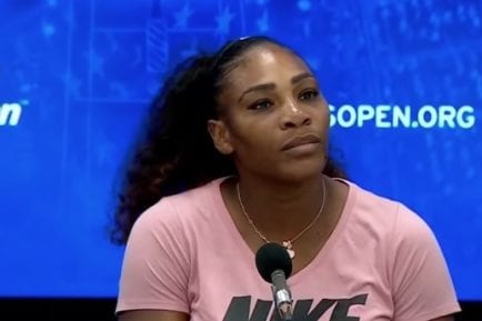 Serena Williams cartoon