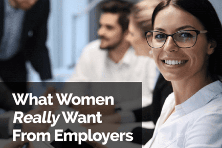 What women want from employers