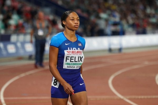 Olympic Sprinter Allyson Felix Is Partnering With Athleta to