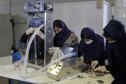 Afghan Robotics team