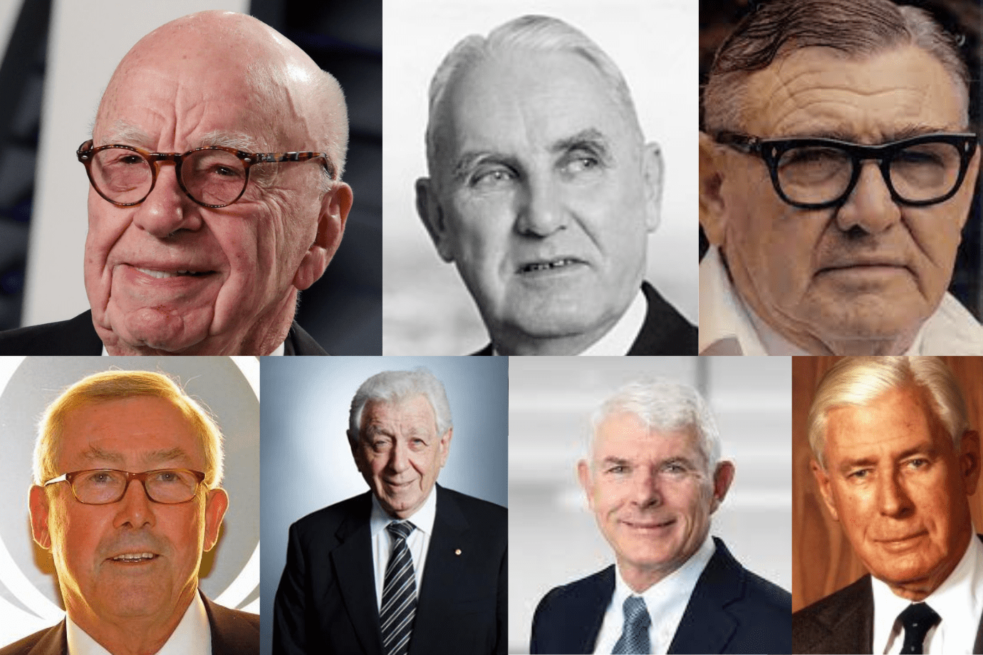 The didn't include one its 'Seven business legends who shaped Australia' list