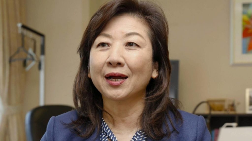 Seiko Noda former gender equality minister enters race for