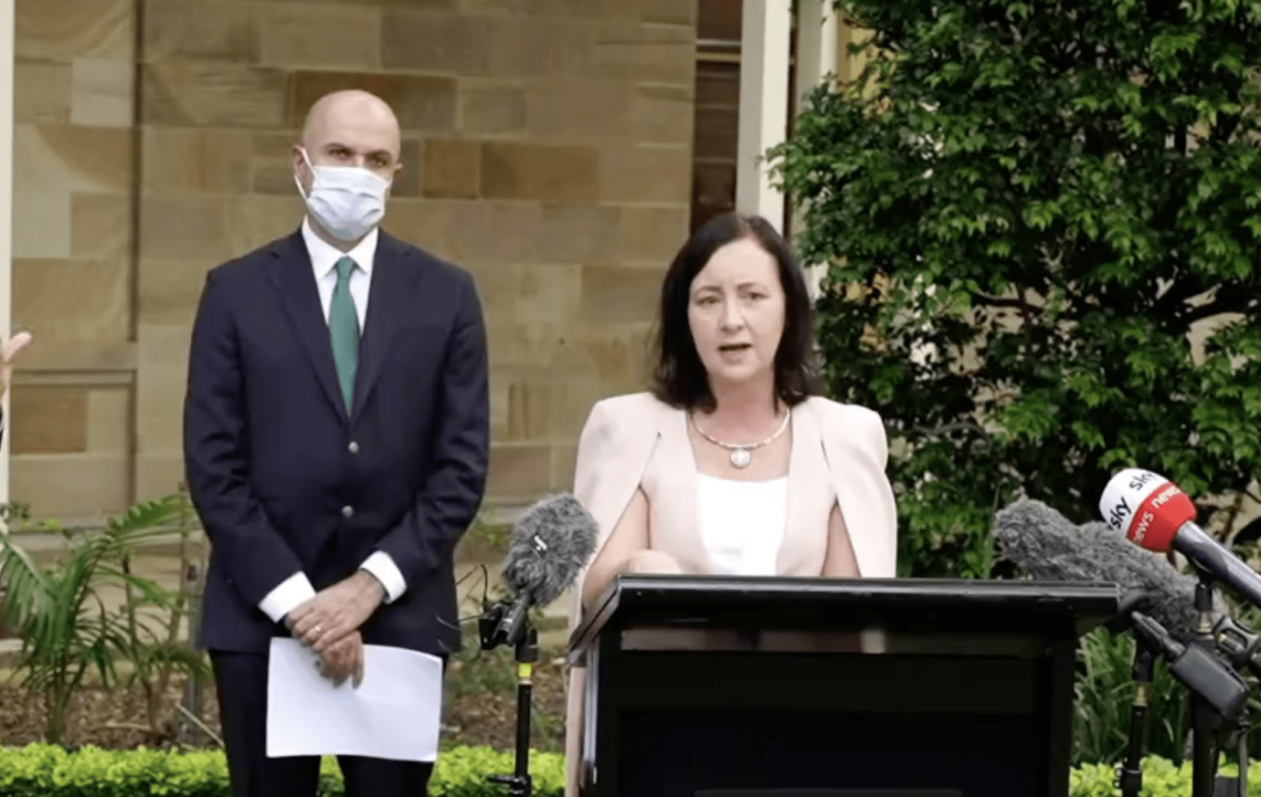 QLD health Minister Yvette D'Ath slams Morrison's 'free RATs' lie