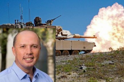 Peter Dutton's buying tanks
