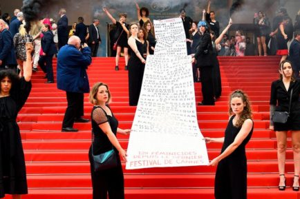 Cannes protest