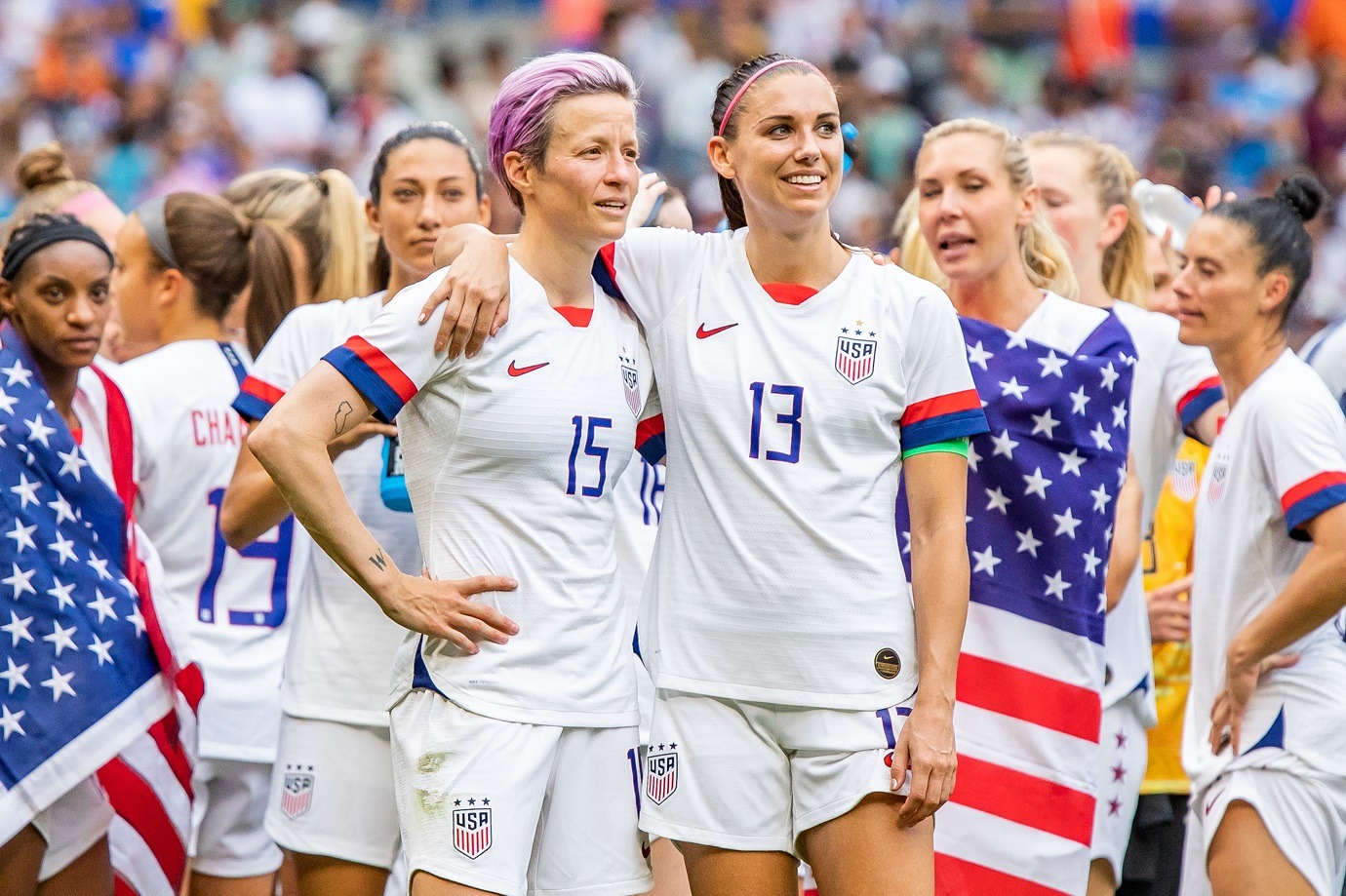 US women's soccer team to earn equal pay in landmark deal - ABC News