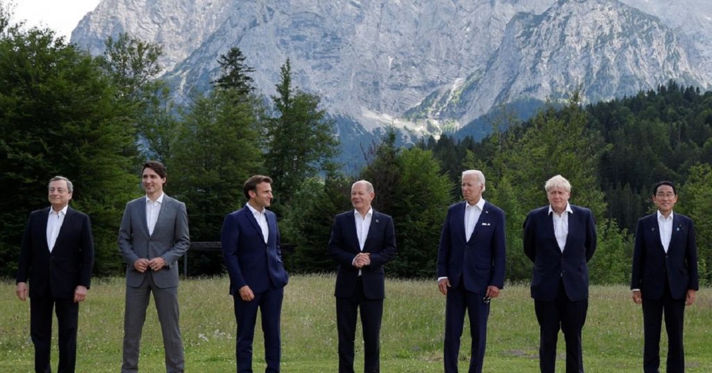 G7 leaders