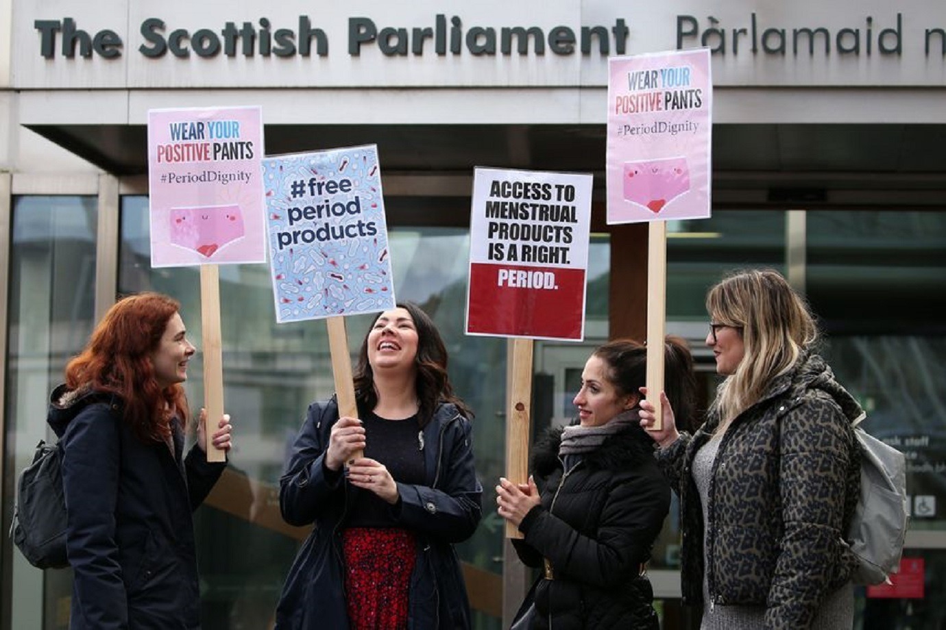 Scotland becomes first country to make access to free period products a legal right