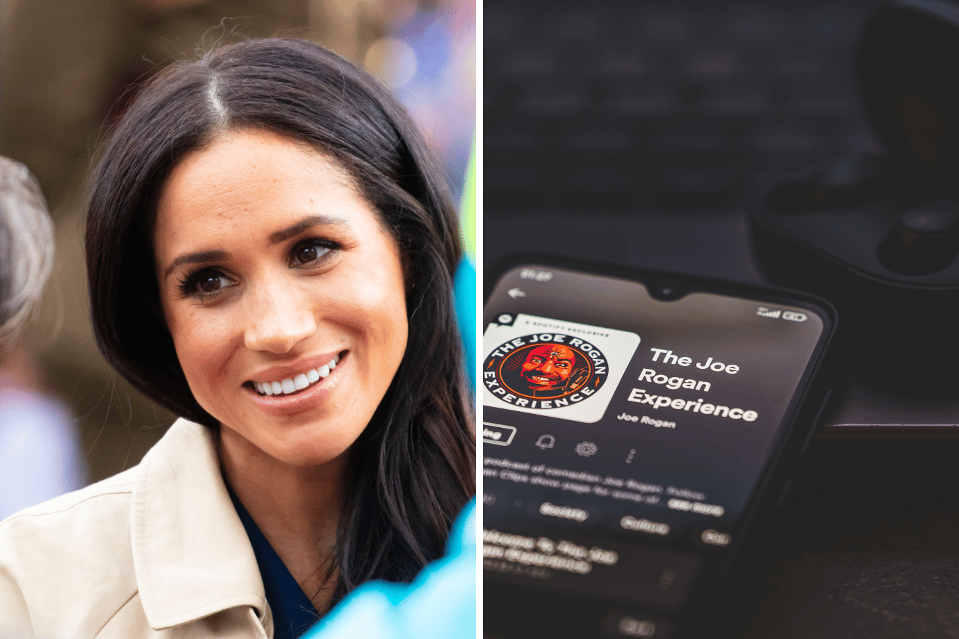 Meghan Markle's New Podcast Beats Joe Rogan On Spotify Charts