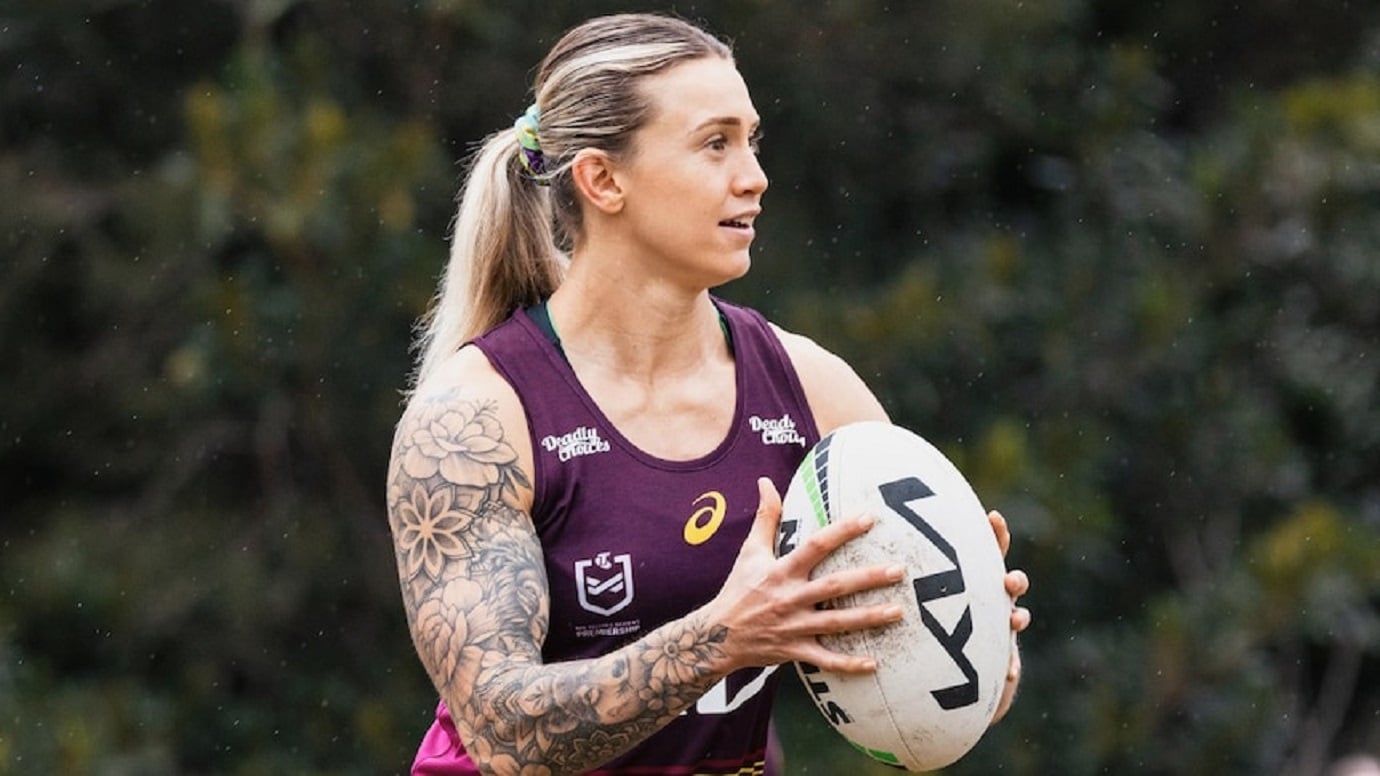 From The Barracks To The Broncos: Julia Robinson's NRLW Journey