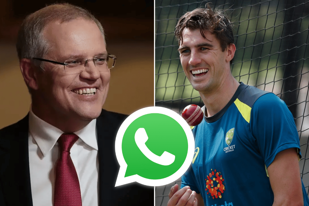 Scott Morrison started a WhatsApp group called ‘The Legends’ so we can
