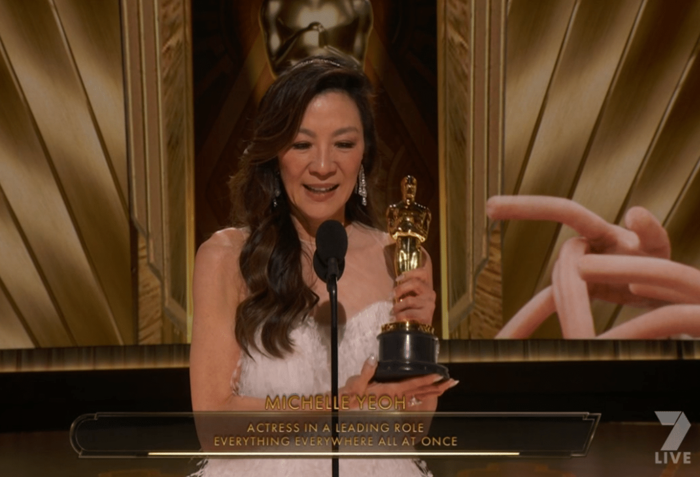 Why Halle Berry presenting Michelle Yeoh with the Best Actress