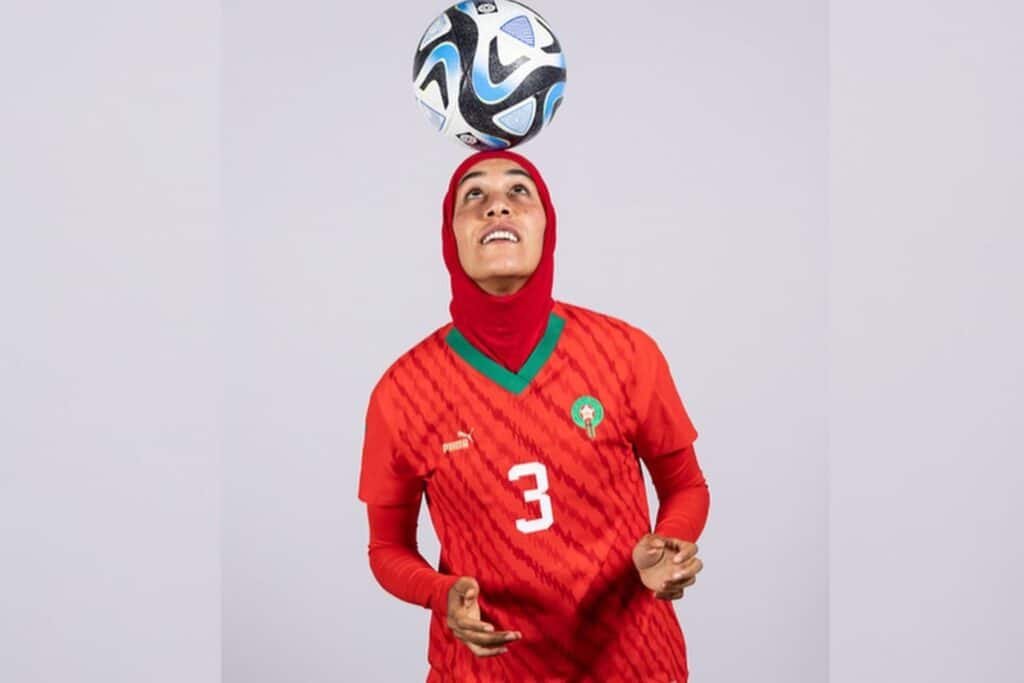 The First Hijab Wearing Player At The Fifa Women S World Cup