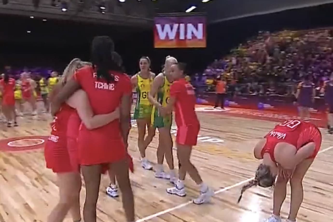 Australia loses to England at Netball World Cup after 