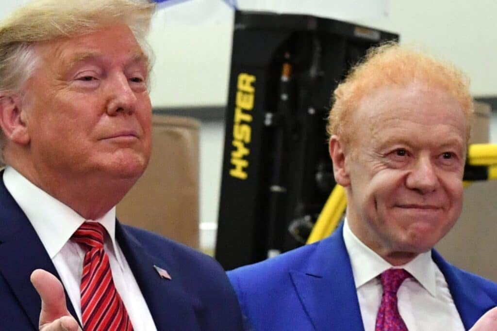 Donald Trump and Anthony Pratt