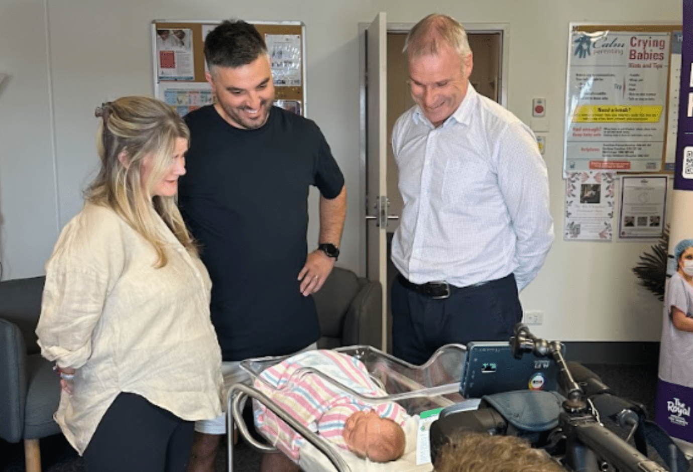 First baby born in Australia from a cheaper alternative to IVF