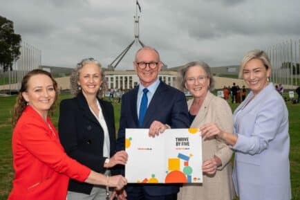 Thrive by Five at Parliament House