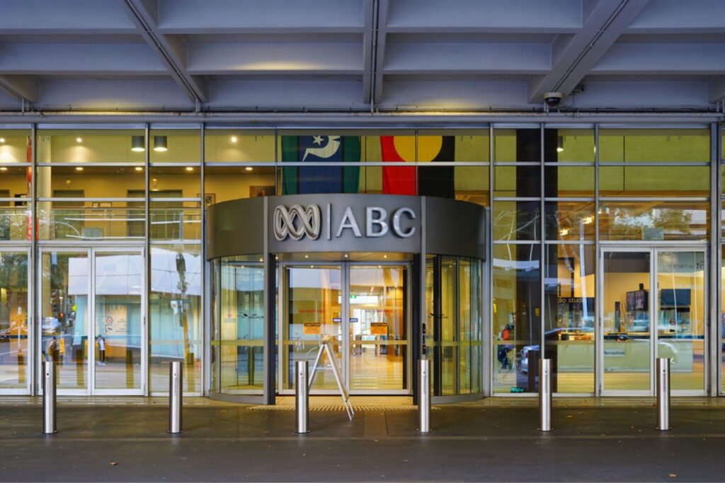 ABC News entrance in Sydney