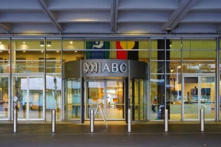 ABC News entrance in Sydney