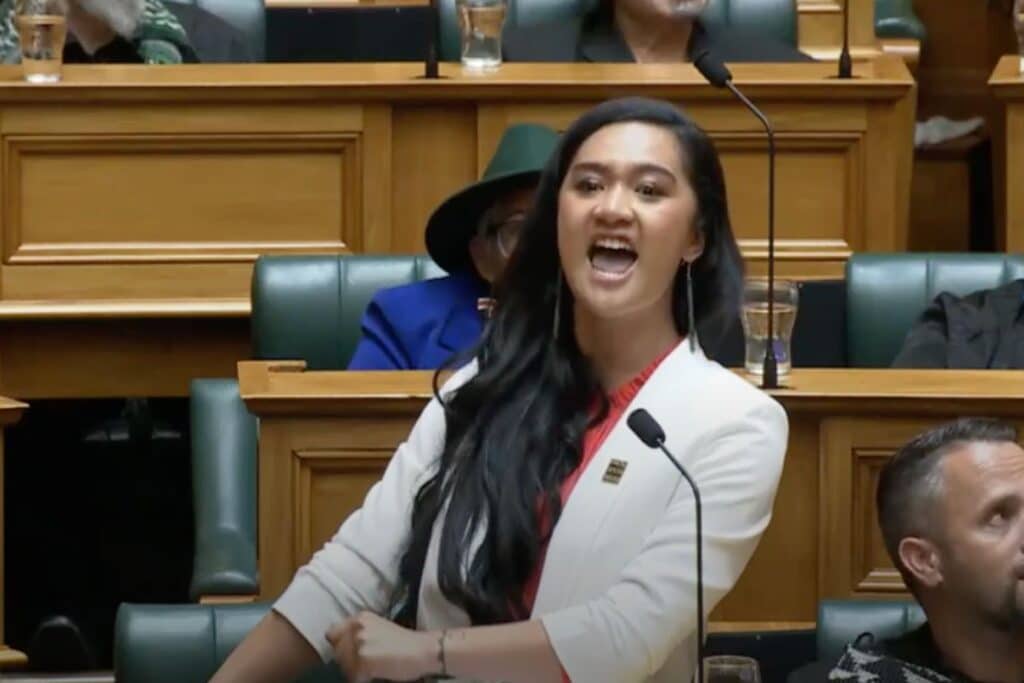 Youngest New Zealand MP in over 150 years delivers powerful maiden speech