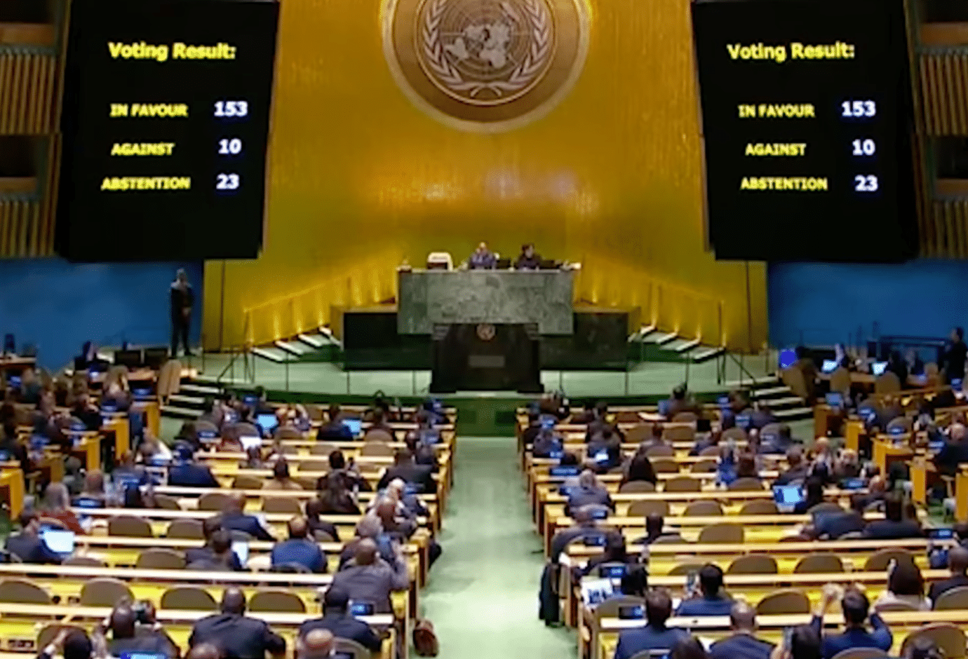 Majority Vote At UN In Favour Of Ceasefire In Gaza, Inc. Australia