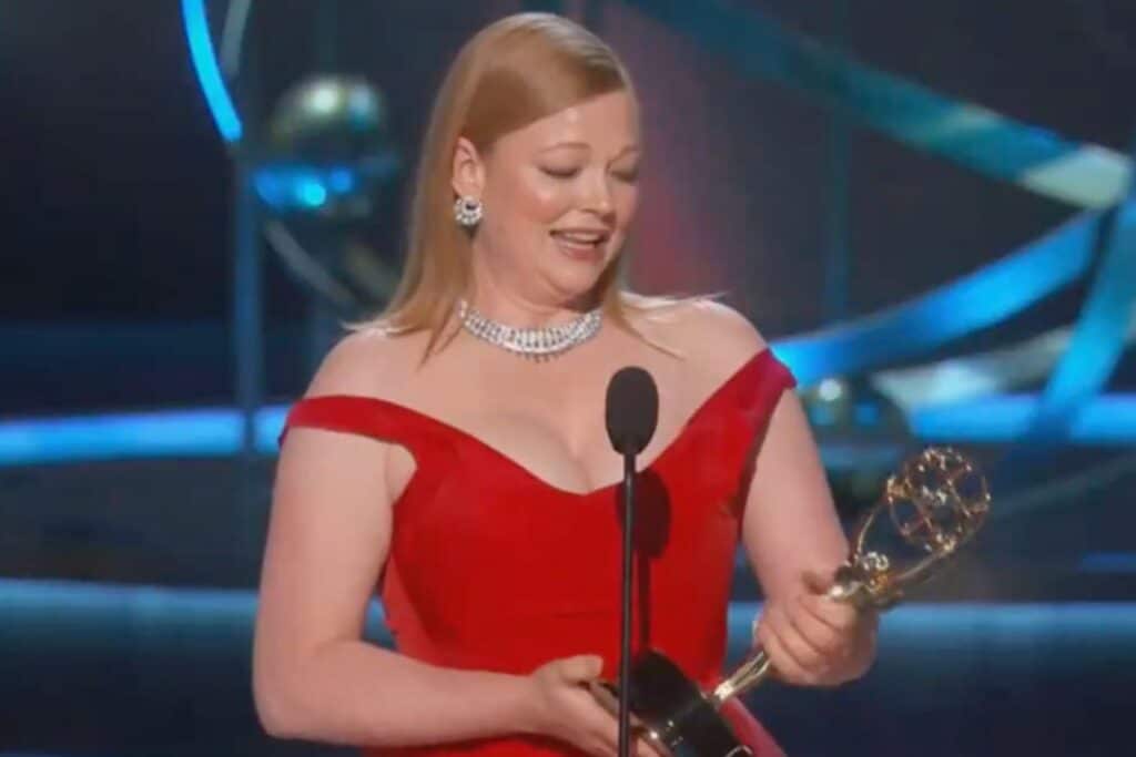 Sarah Snook wins third award in as many weeks at Emmys