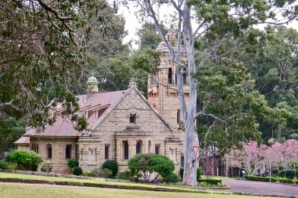 Building at The King's School in North Parramatta, Sydney.