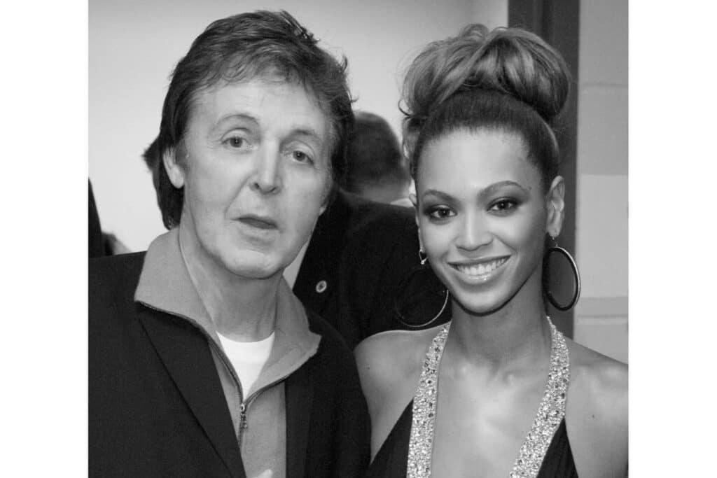 Paul McCartney and Beyonce