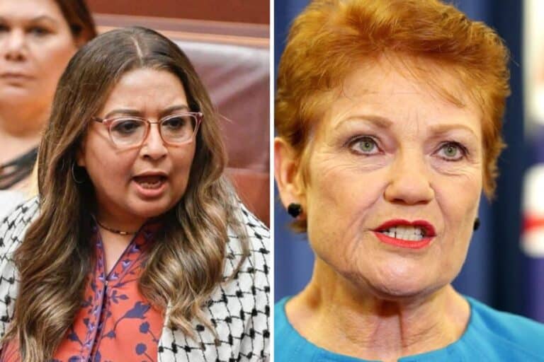 Trial Between Mehreen Faruqi And Pauline Hanson Is Underway