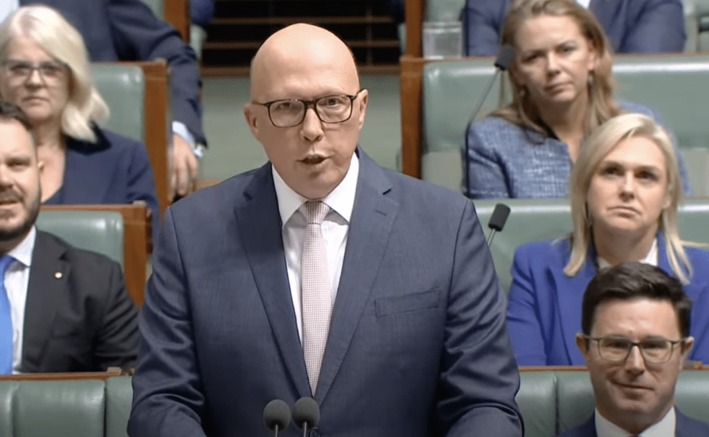 Peter Dutton Federal Budget reply 2024