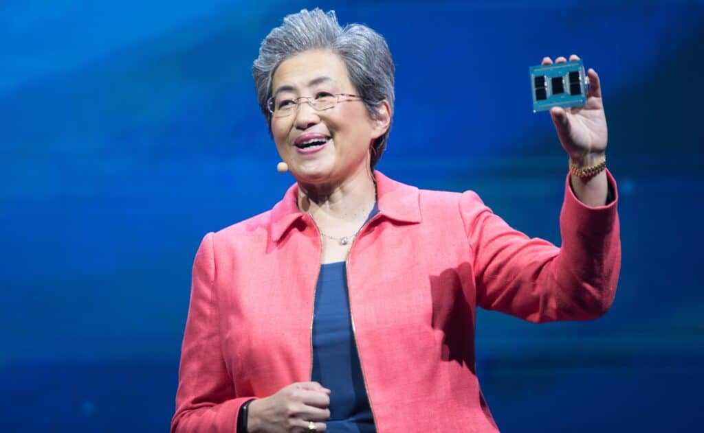 Lisa Su from AMD taking on Nvidia