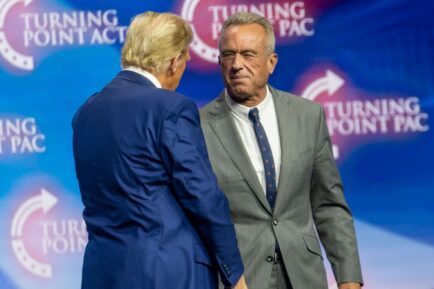 Donald Trump and Robert F. Kennedy Jr.