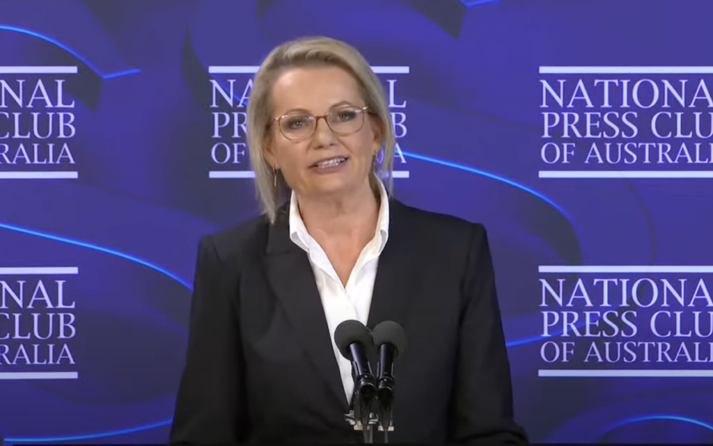 Sussan Ley at the National Press Club