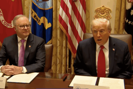 Albanese and Trump sign agreement