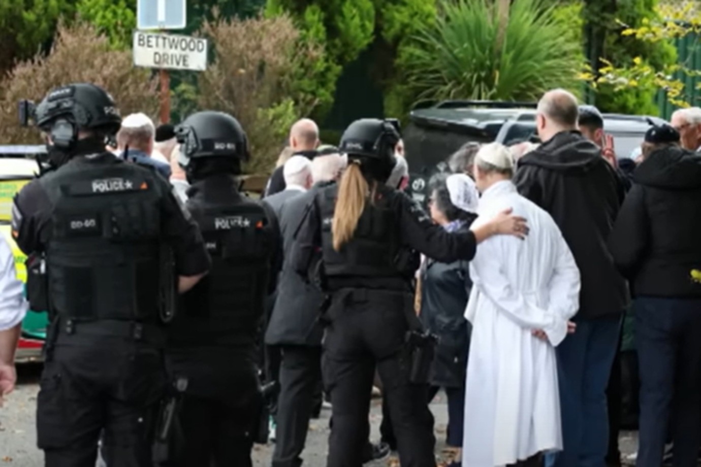 British officials name suspect in deadly synagogue attack in Manchester