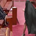 Pauline Hanson Burqa stunt senate