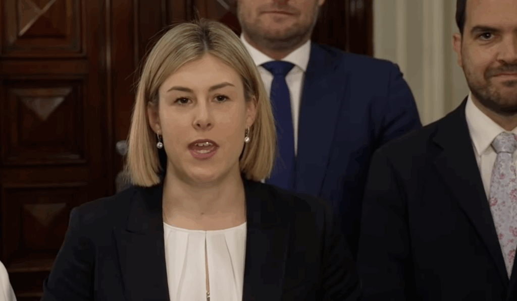 Jess Wilson is the first woman to lead the Liberal Party in Victoria