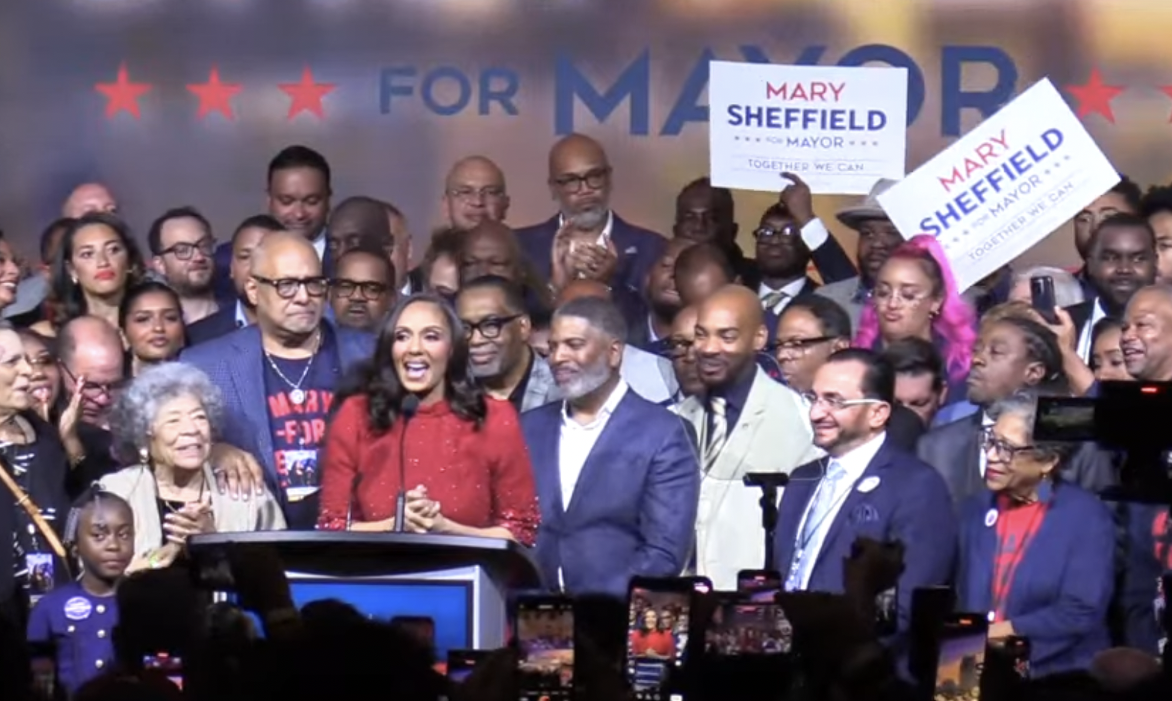 Mary Sheffield and Democratic women