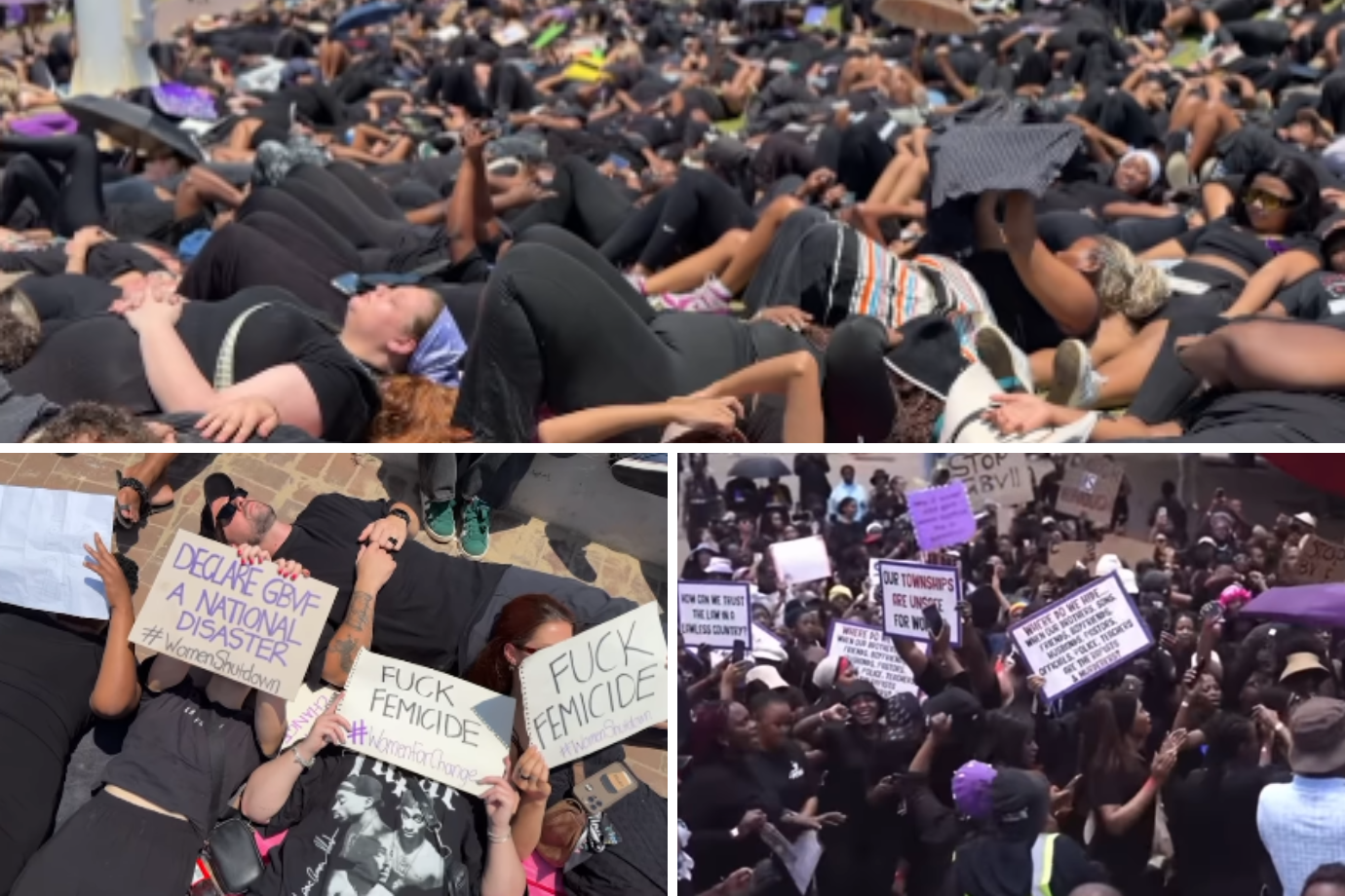 South Africa classifes gender-based violence a ‘national disaster’ after women’s protests