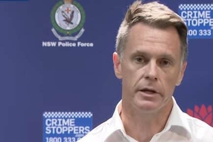 Chris Minns following Bondi terrorist attack