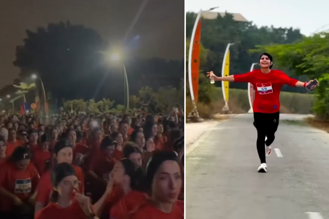 Two marathon organisers arrested in Iran after women run without hijabs