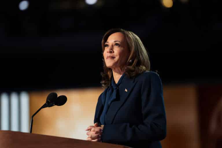 A rare chance to hear from Kamala Harris in Australia