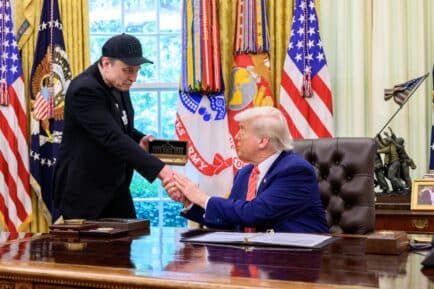Trump Elon Msuk