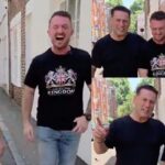 Karl Stefanovic and Tommy Robinson