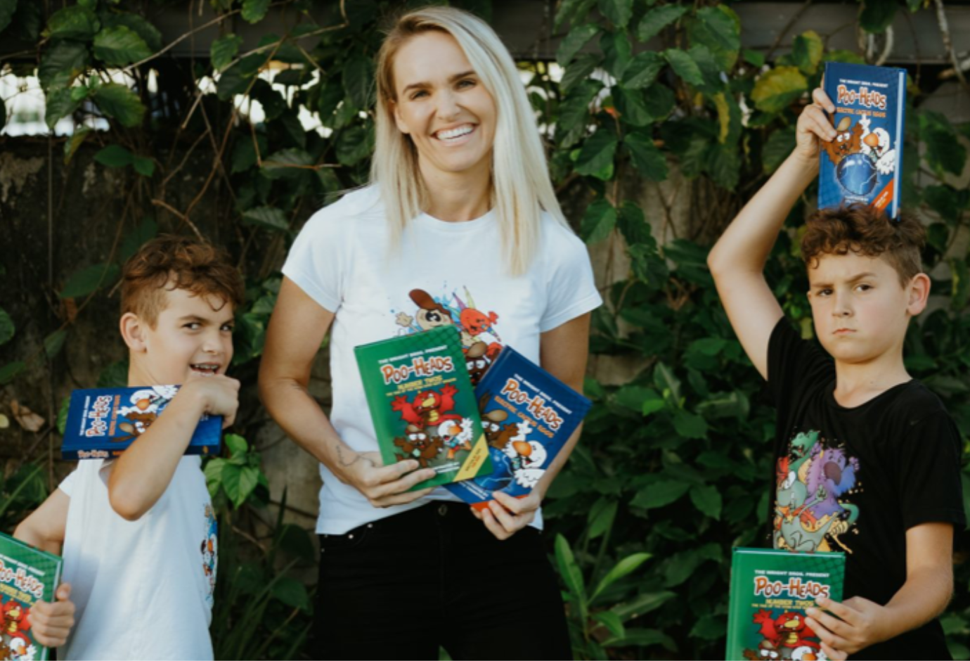 How two Australian brothers, aged 9 and 10, became published authors and built a fan base of reluctant readers
