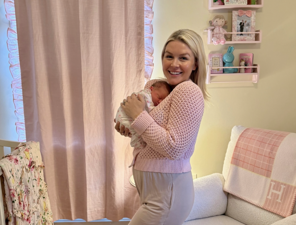 Karoline Leavitt and baby