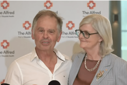Phil Haines and Sam Mostyn