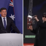Angus Taylor and Elon Musk
